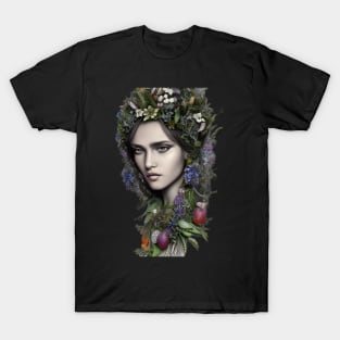 Flora goddess of nature T-Shirt